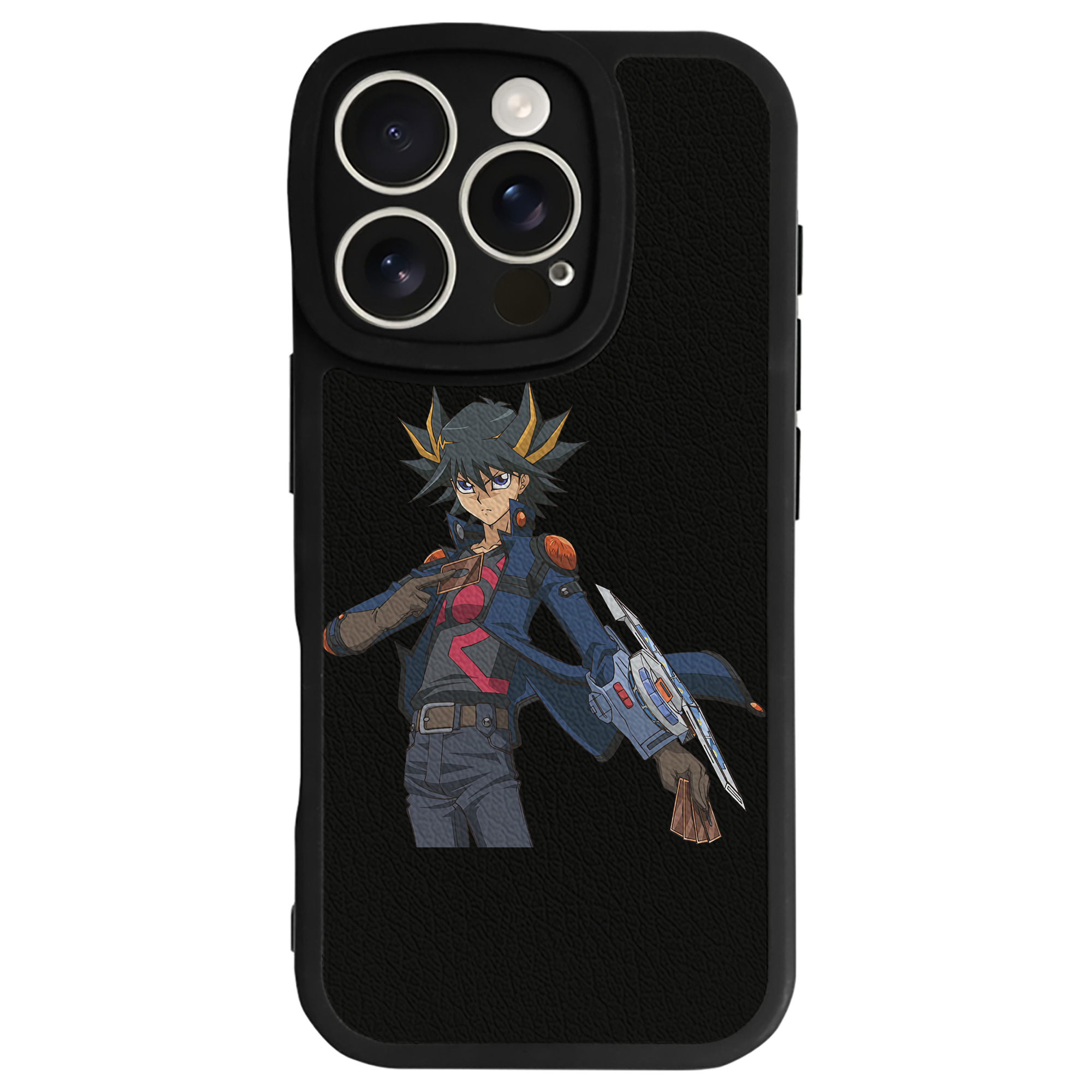 遊☆戯☆王 Yu-Gi-Oh! 【iPhone 16シリーズ対応】シリコンスマホケース（レザー調） 材質：シリコン